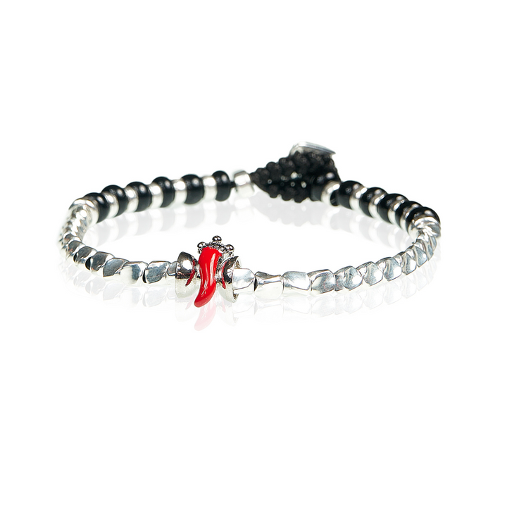 Gerba Horn Silver Bracelet HS01